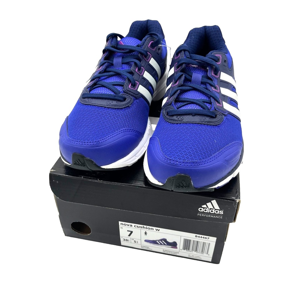 Adidas Performance Nova Cushion‎ W  Woman's  Running Tennis Shoes Size 7 Purple